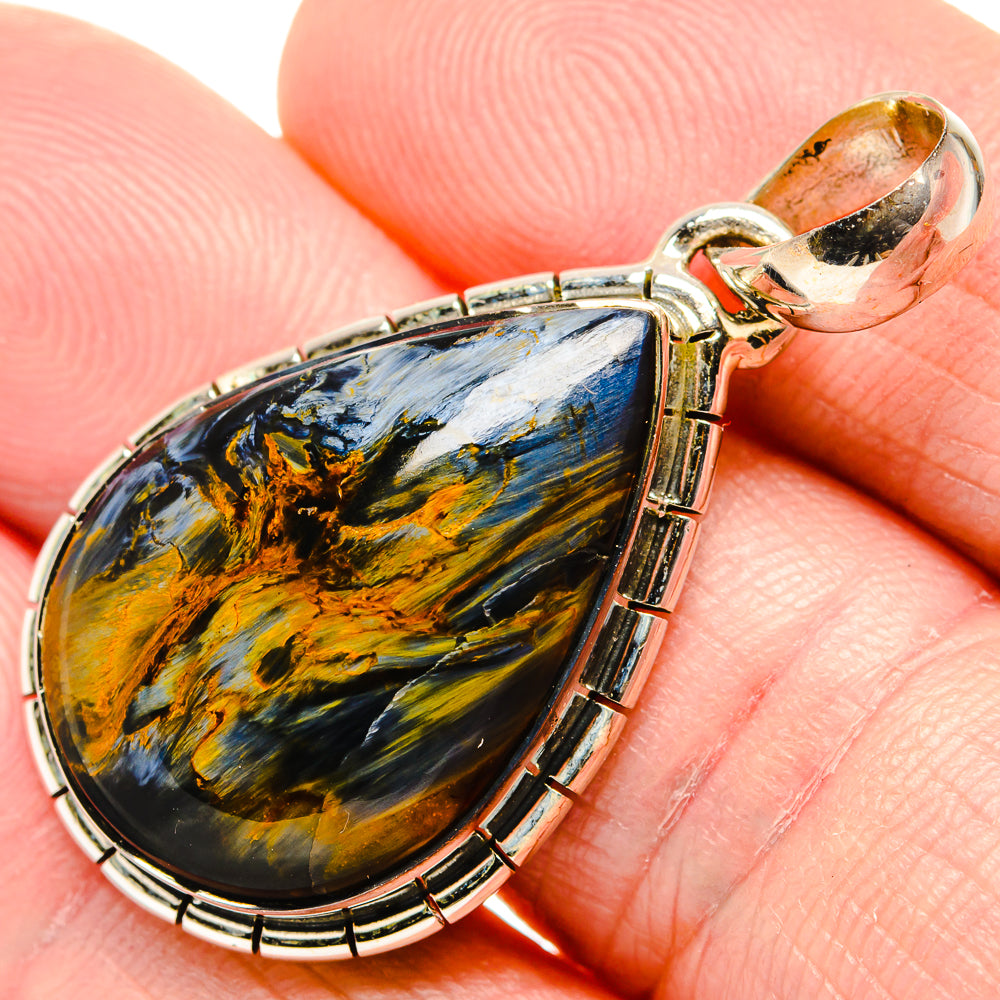 Pietersite Pendants handcrafted by Anasilvercos - PD34904