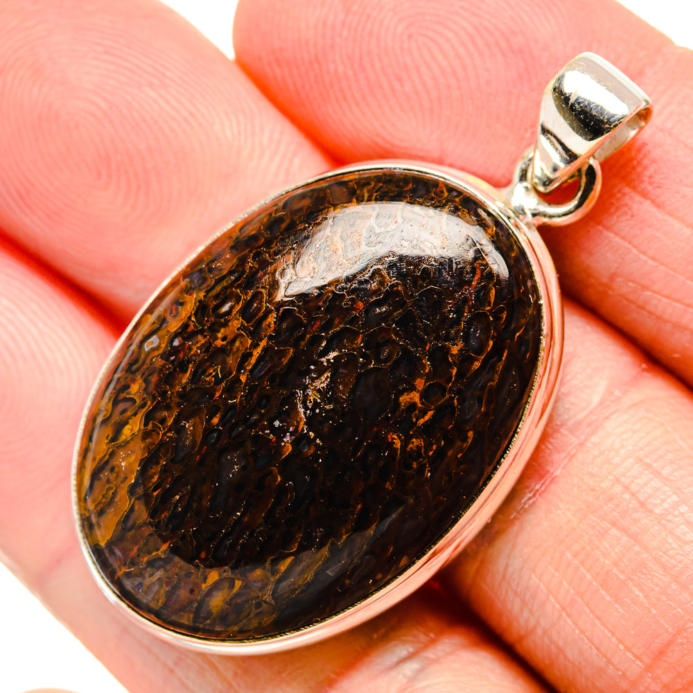 Dinosaur Bone Pendants handcrafted by Anasilvercos - PD34911