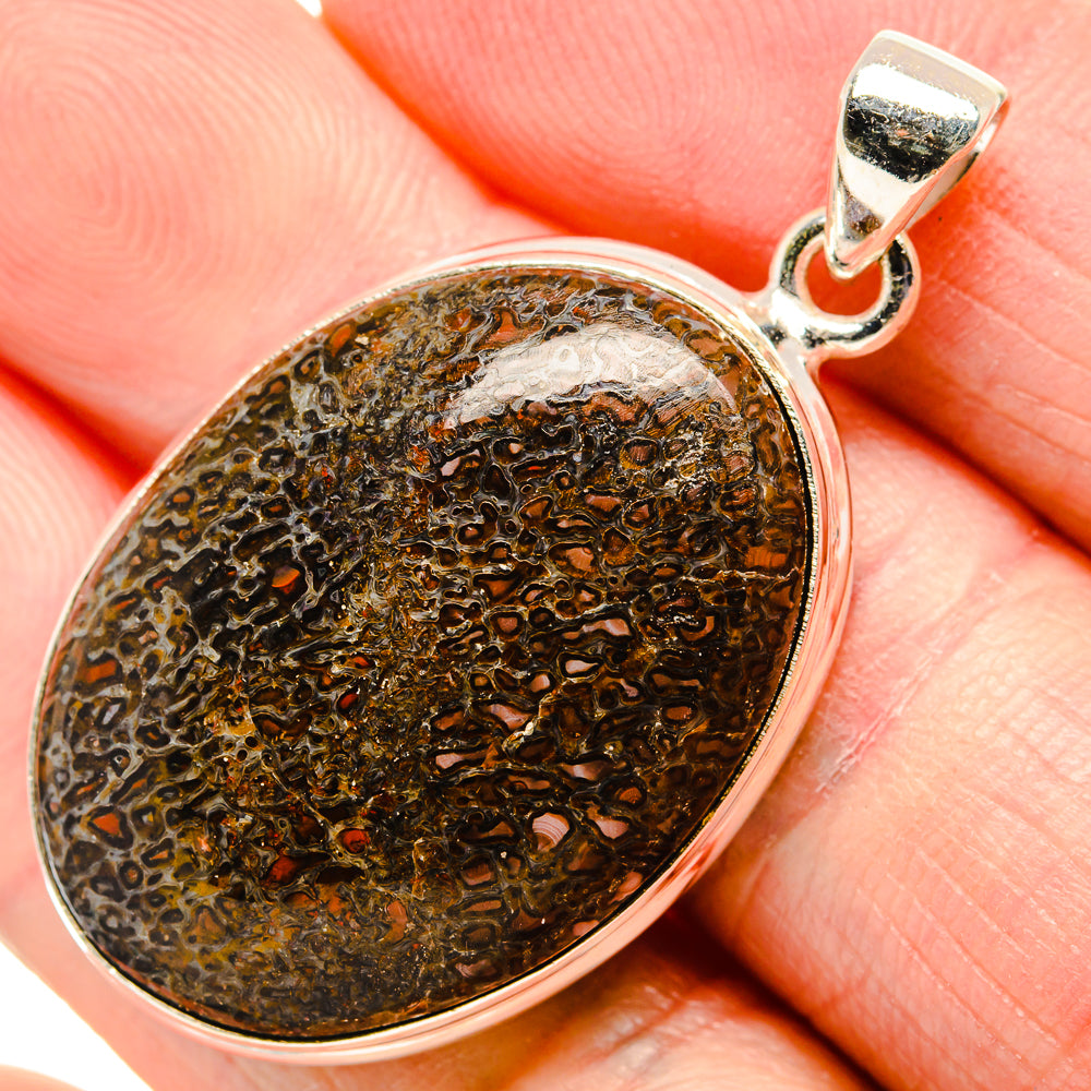 Dinosaur Bone Pendants handcrafted by Anasilvercos - PD34924