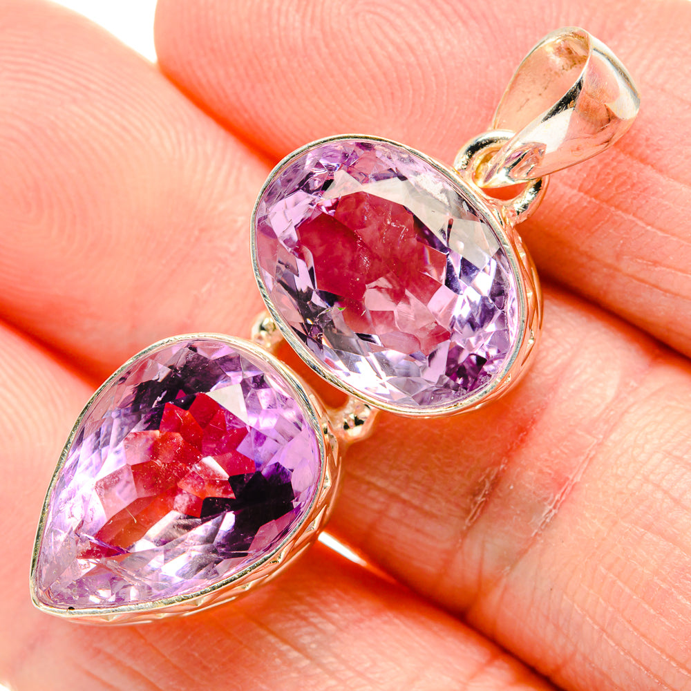 Amethyst Pendants handcrafted by Anasilvercos - PD34953