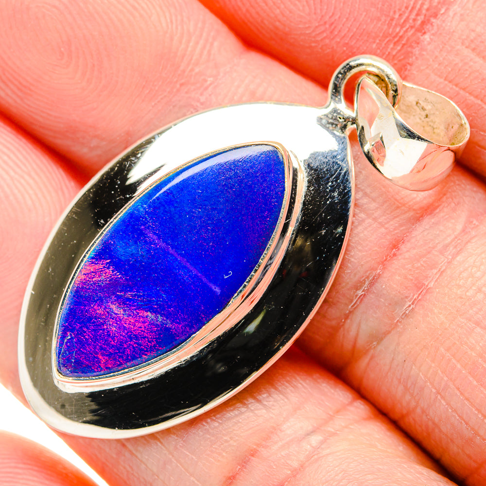 Aura Opal Pendants handcrafted by Anasilvercos - PD34954