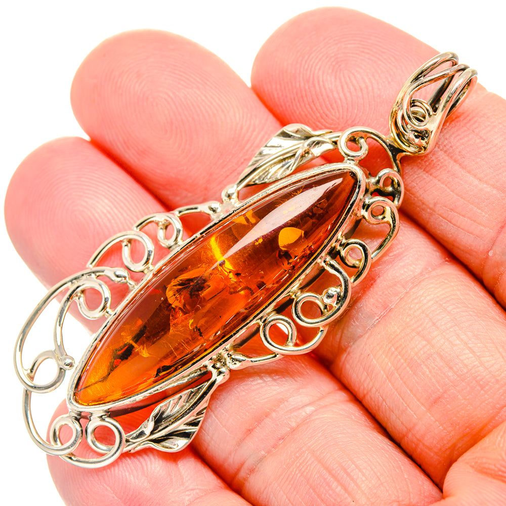 Baltic Amber Pendants handcrafted by Anasilvercos - PD34970