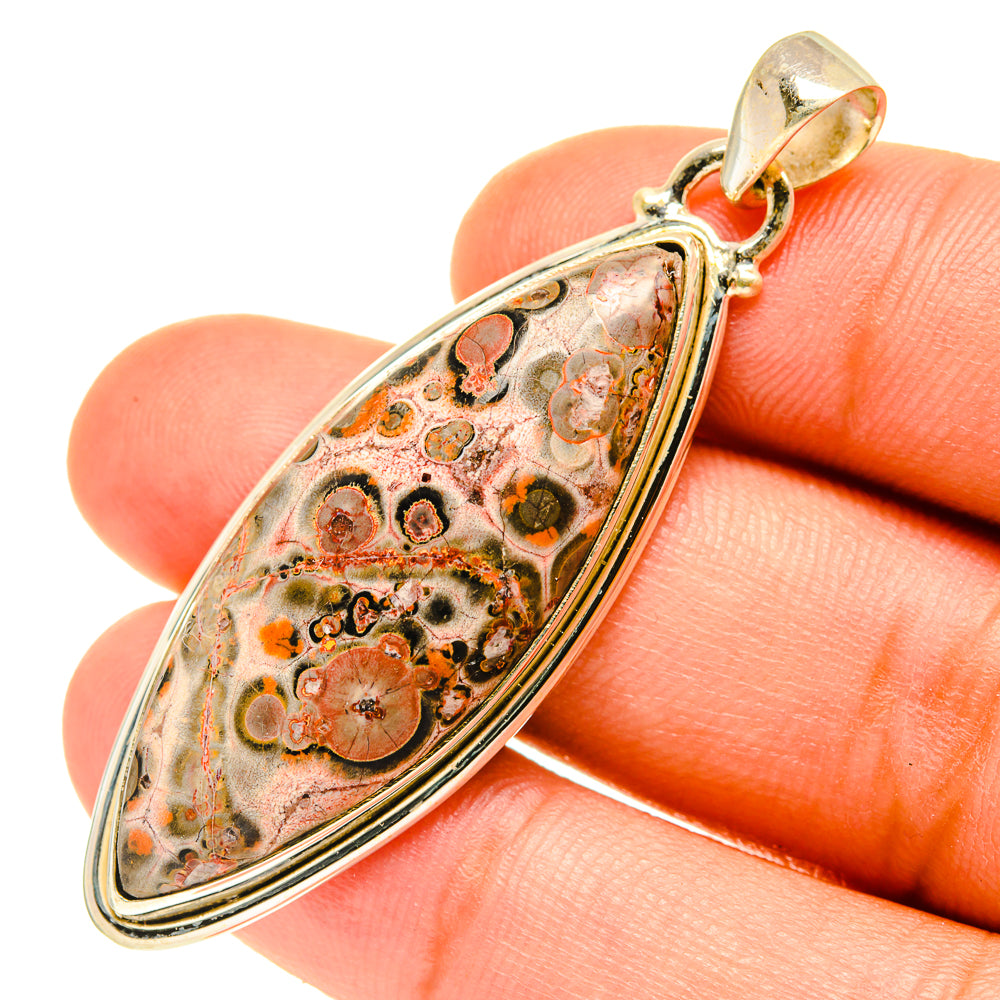 Poppy Jasper Pendants handcrafted by Anasilvercos - PD3504