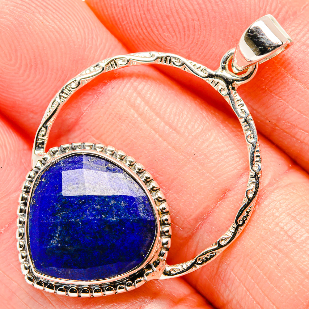 Lapis Lazuli Pendants handcrafted by Anasilvercos - PD35050