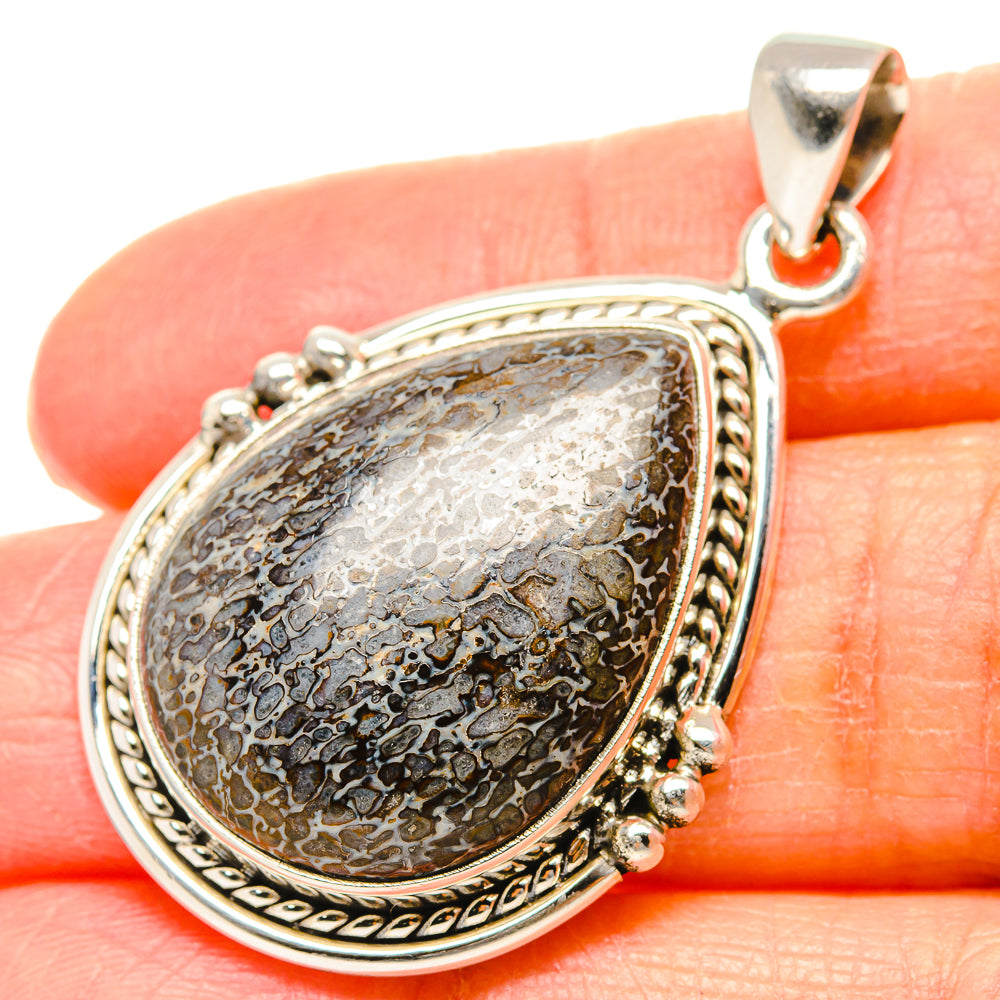 Dinosaur Bone Pendants handcrafted by Anasilvercos - PD35128