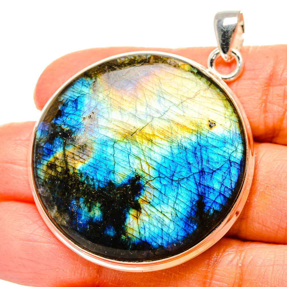 Labradorite Pendants handcrafted by Anasilvercos - PD35142