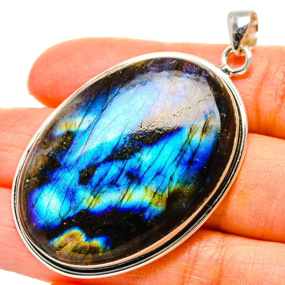 Labradorite Pendants handcrafted by Anasilvercos - PD35162