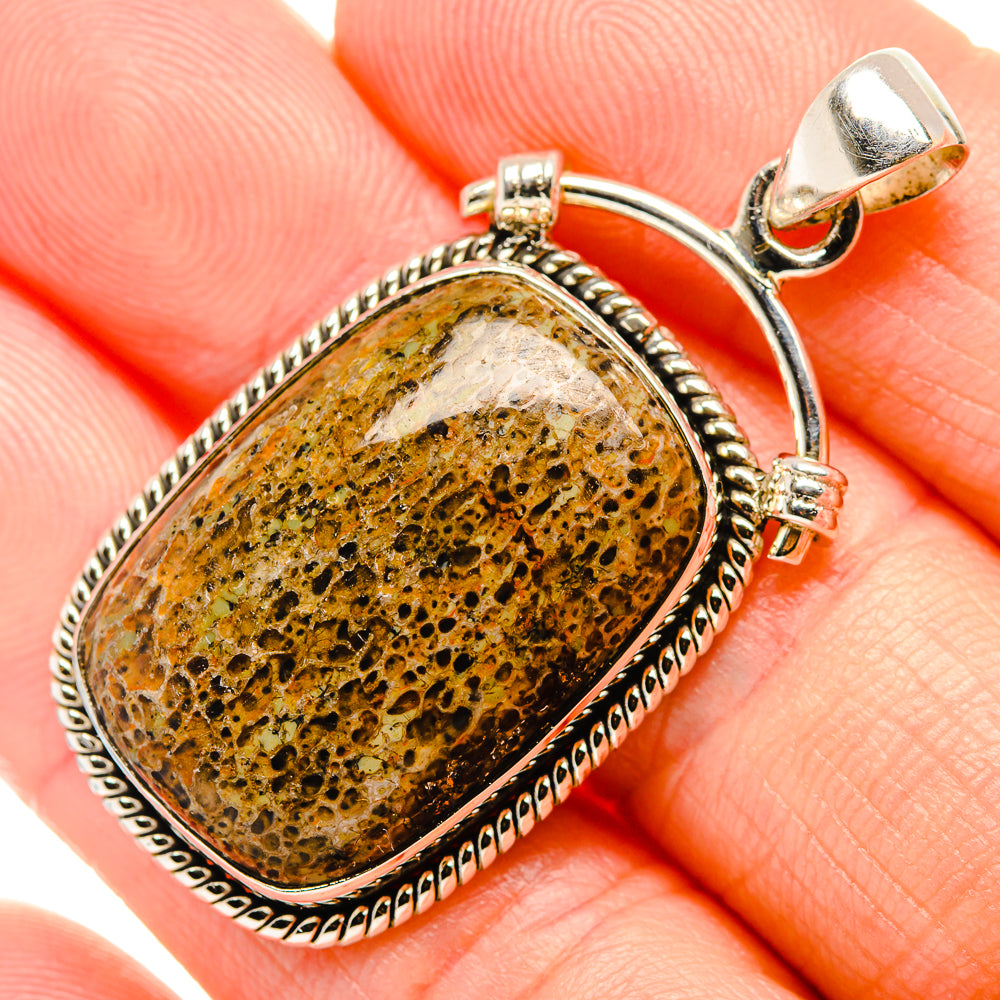 Dinosaur Bone Pendants handcrafted by Anasilvercos - PD35170