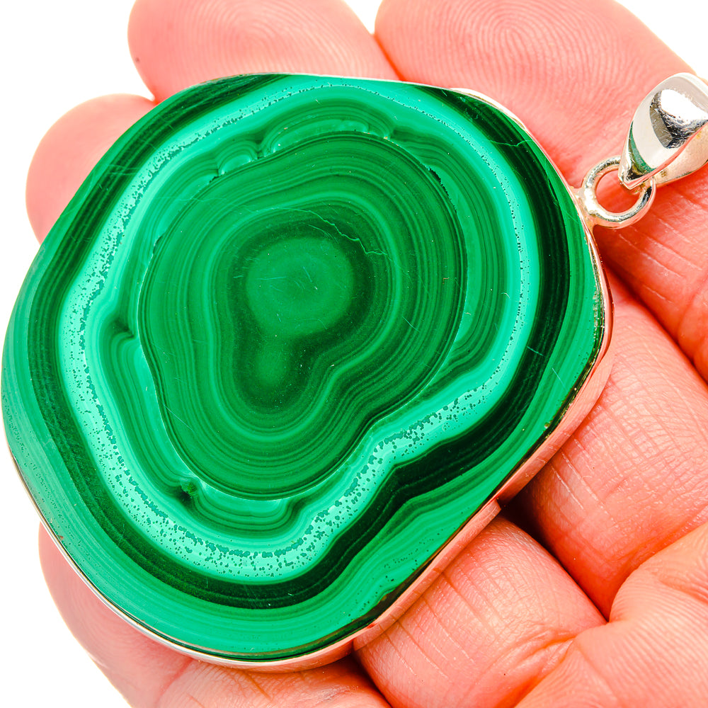 Malachite Pendants handcrafted by Anasilvercos - PD35186