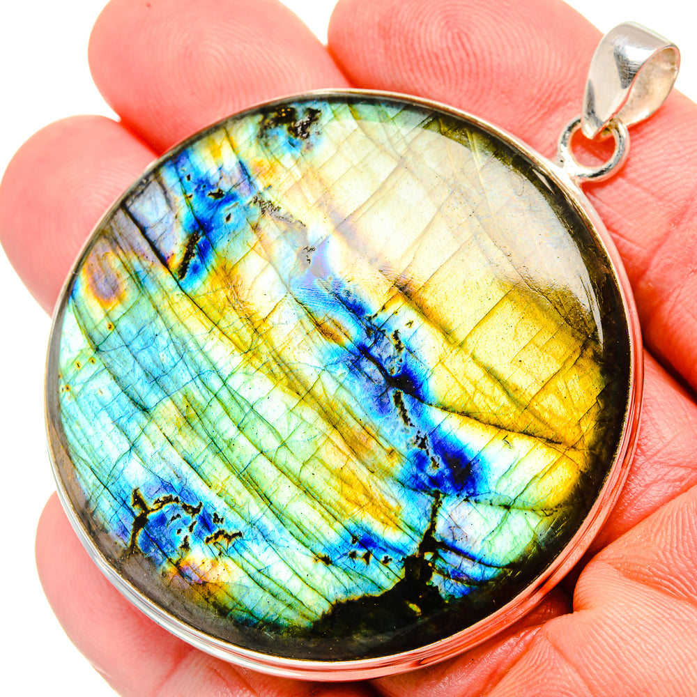 Labradorite Pendants handcrafted by Anasilvercos - PD35219