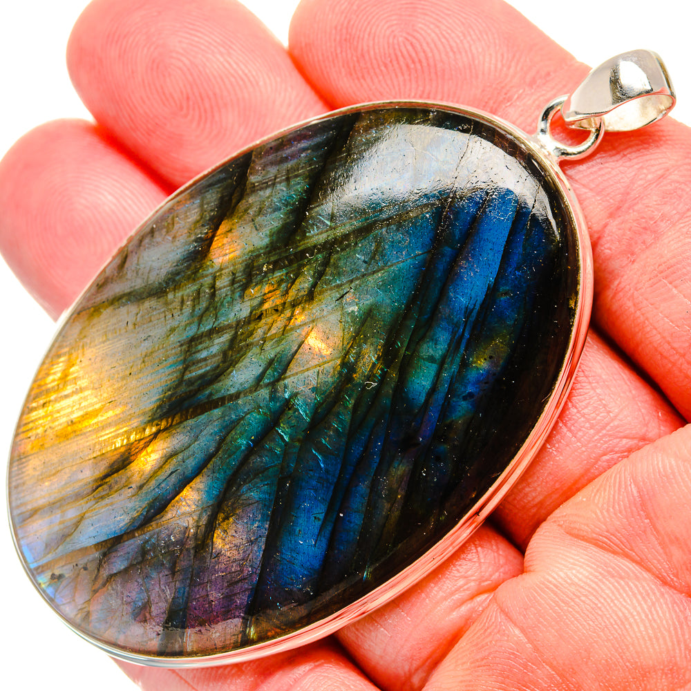 Labradorite Pendants handcrafted by Anasilvercos - PD35252