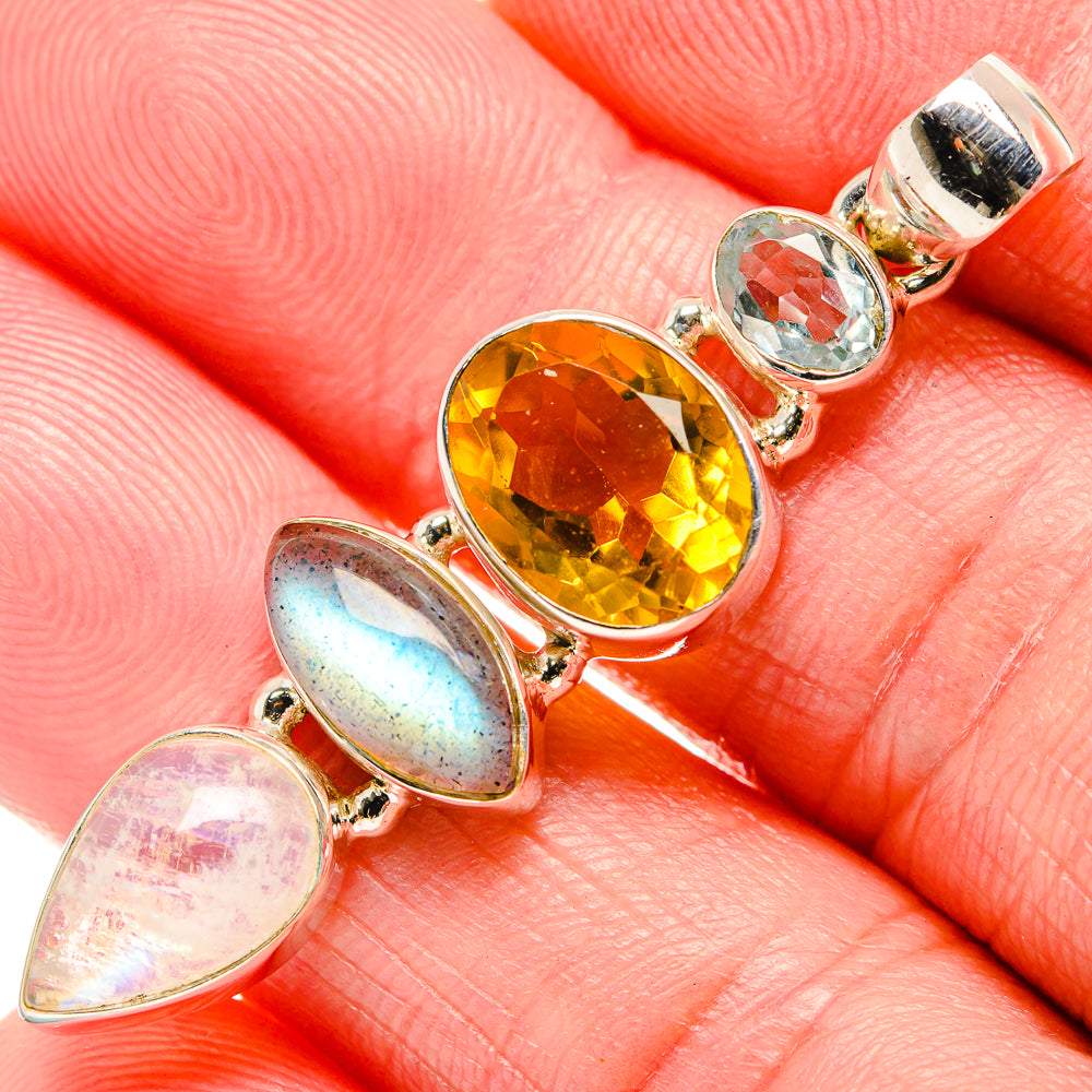Citrine Pendants handcrafted by Anasilvercos - PD35282