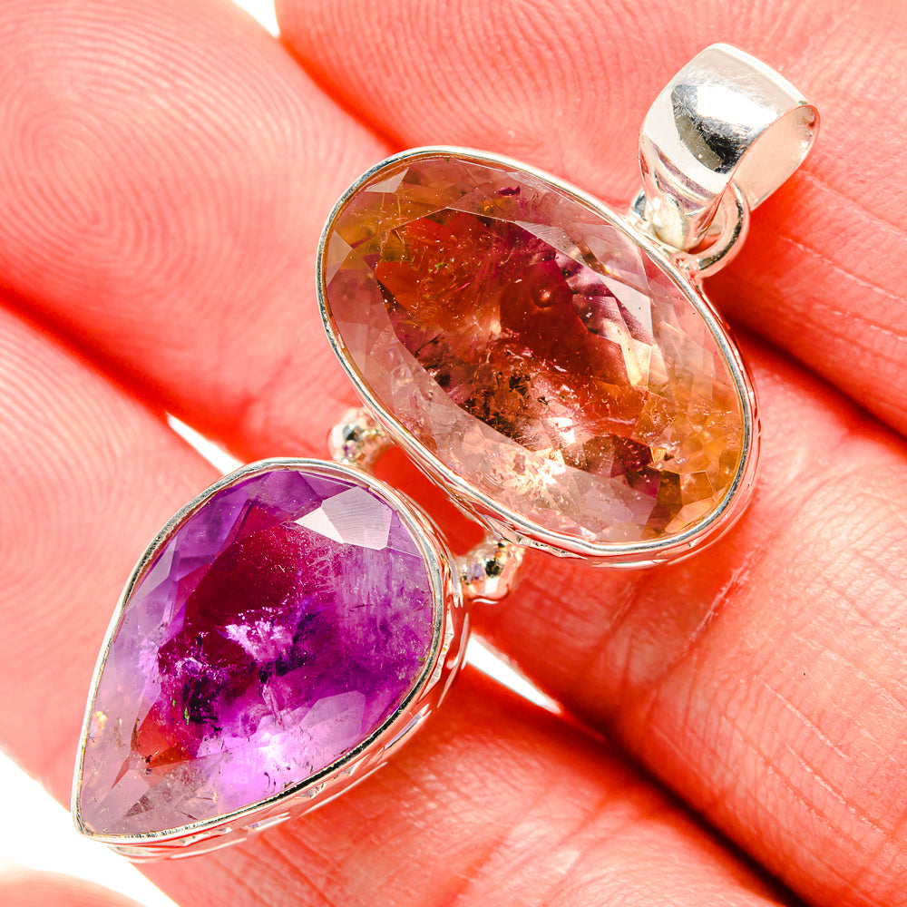 Amethyst Pendants handcrafted by Anasilvercos - PD35288