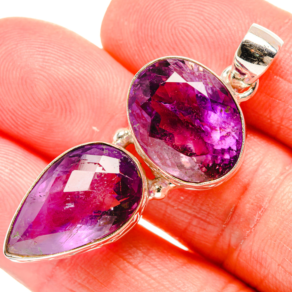 Amethyst Pendants handcrafted by Anasilvercos - PD35346