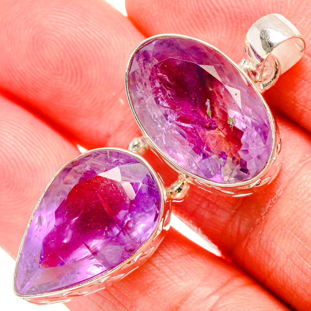 Amethyst Pendants handcrafted by Anasilvercos - PD35352