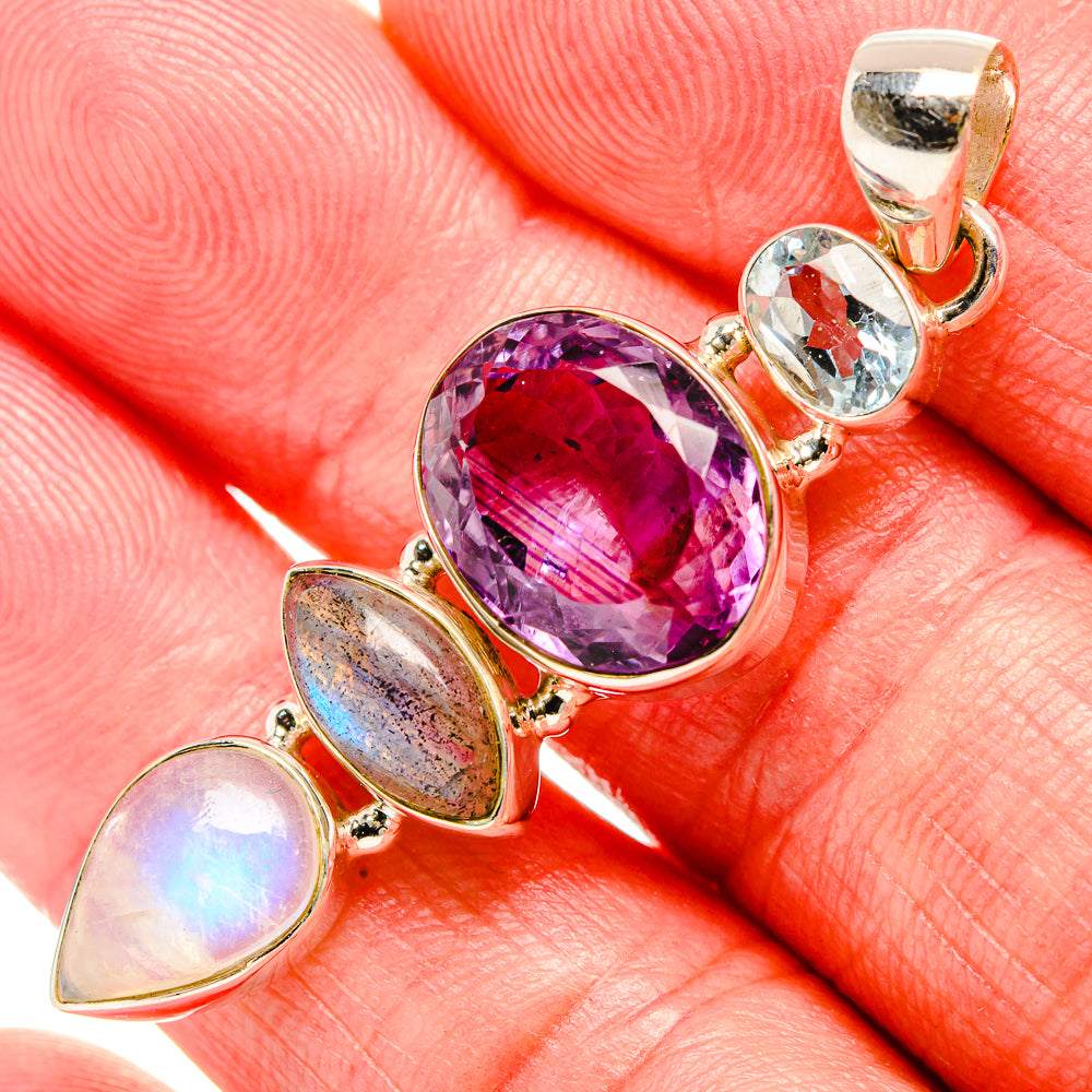 Citrine Pendants handcrafted by Anasilvercos - PD35356