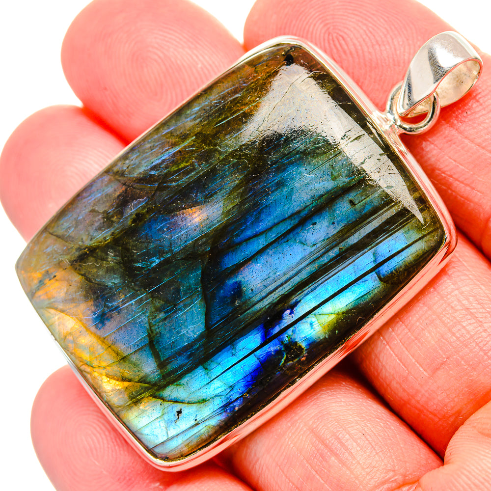 Labradorite Pendants handcrafted by Anasilvercos - PD35369