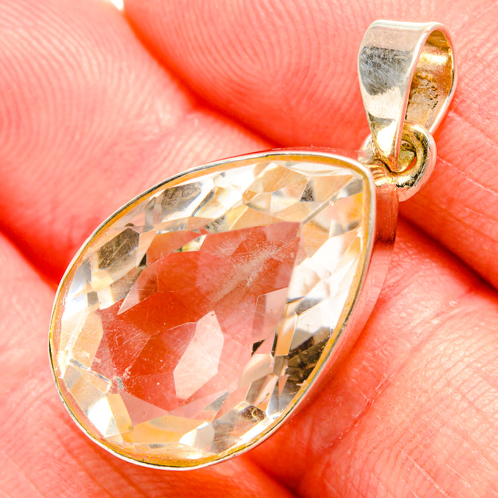 Citrine Pendants handcrafted by Anasilvercos - PD35375