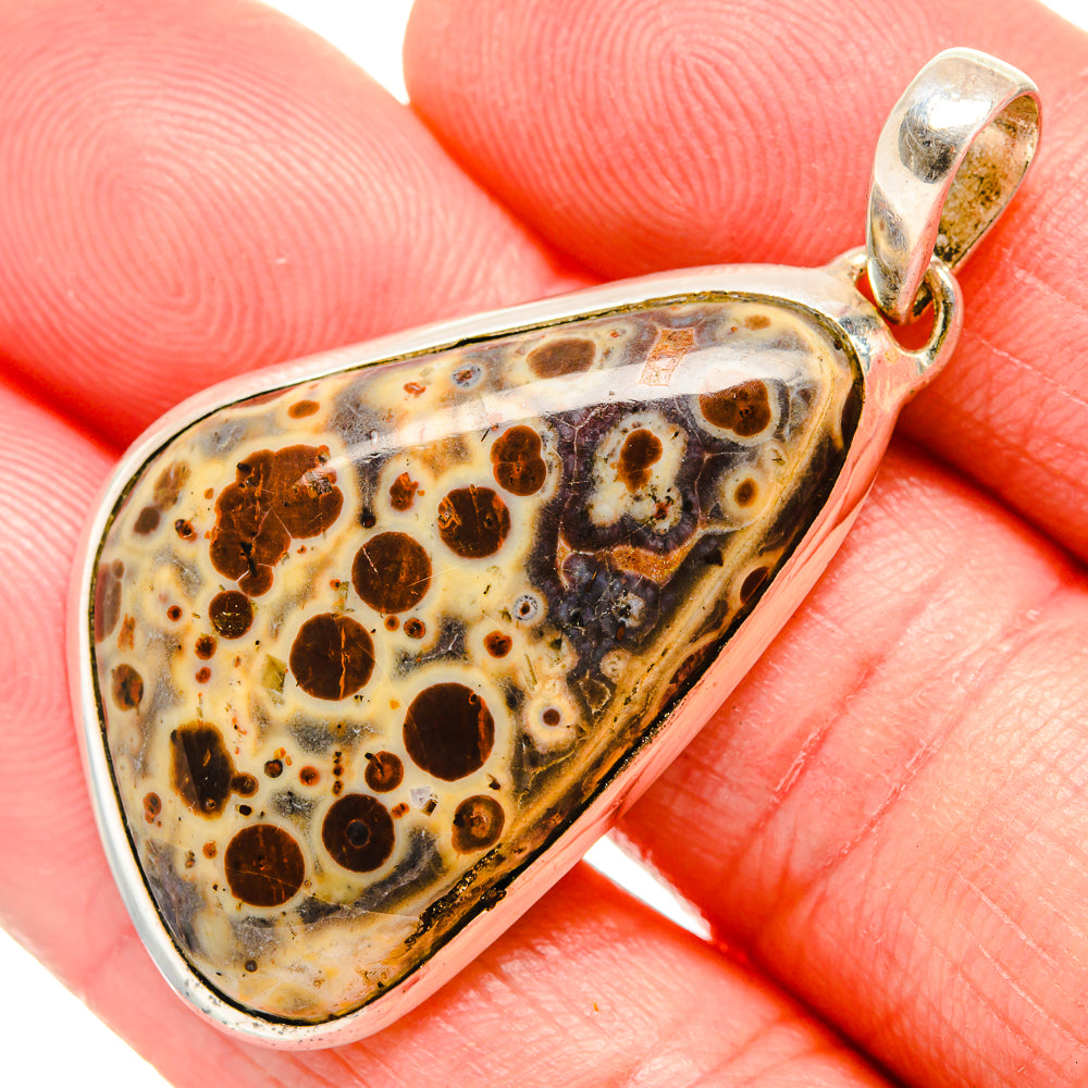 Poppy Jasper Pendants handcrafted by Anasilvercos - PD35388