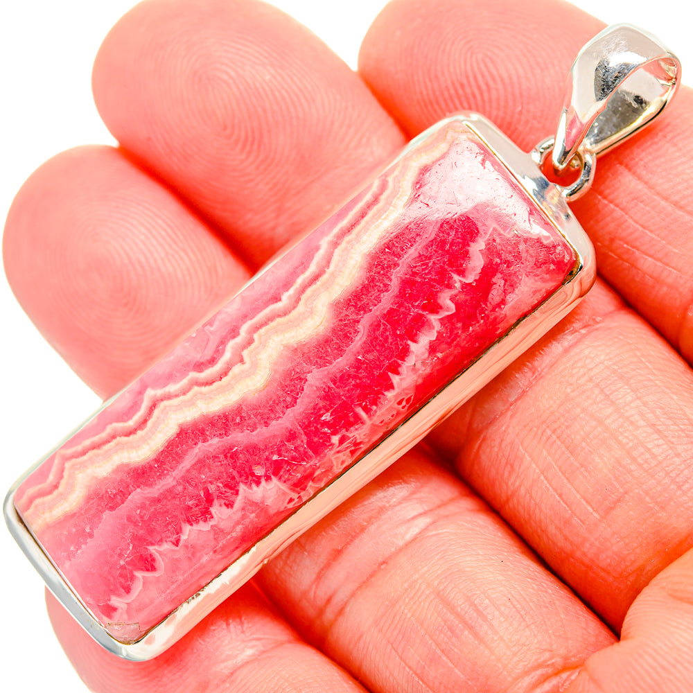 Rhodochrosite Pendants handcrafted by Anasilvercos - PD35395