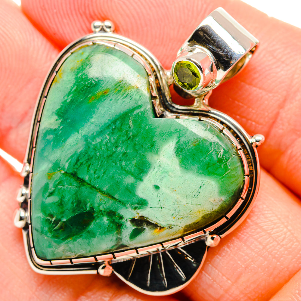 Variscite Pendants handcrafted by Anasilvercos - PD35416