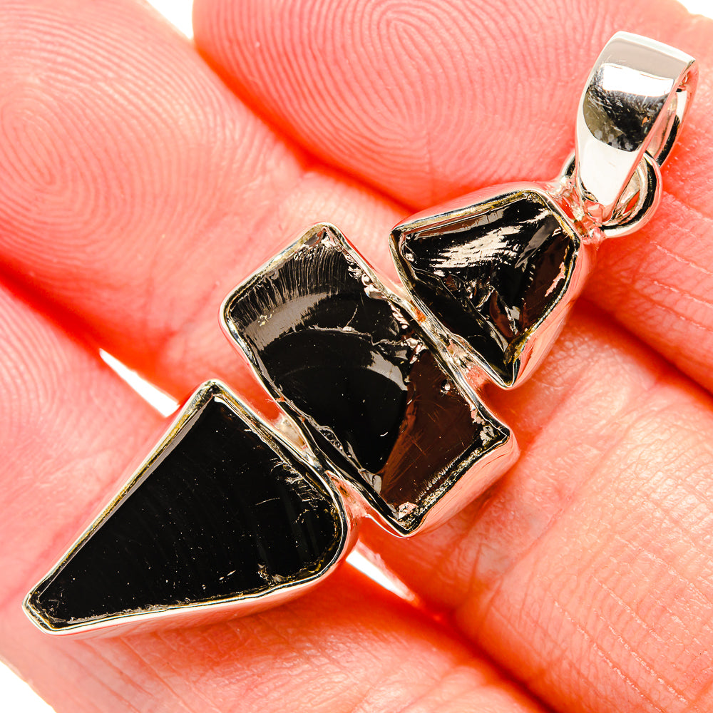 Shungite Pendants handcrafted by Anasilvercos - PD35418