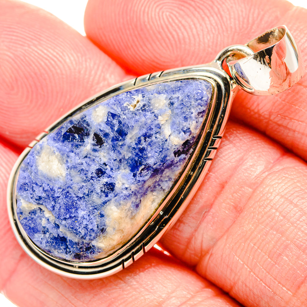 Sodalite Pendants handcrafted by Anasilvercos - PD35432