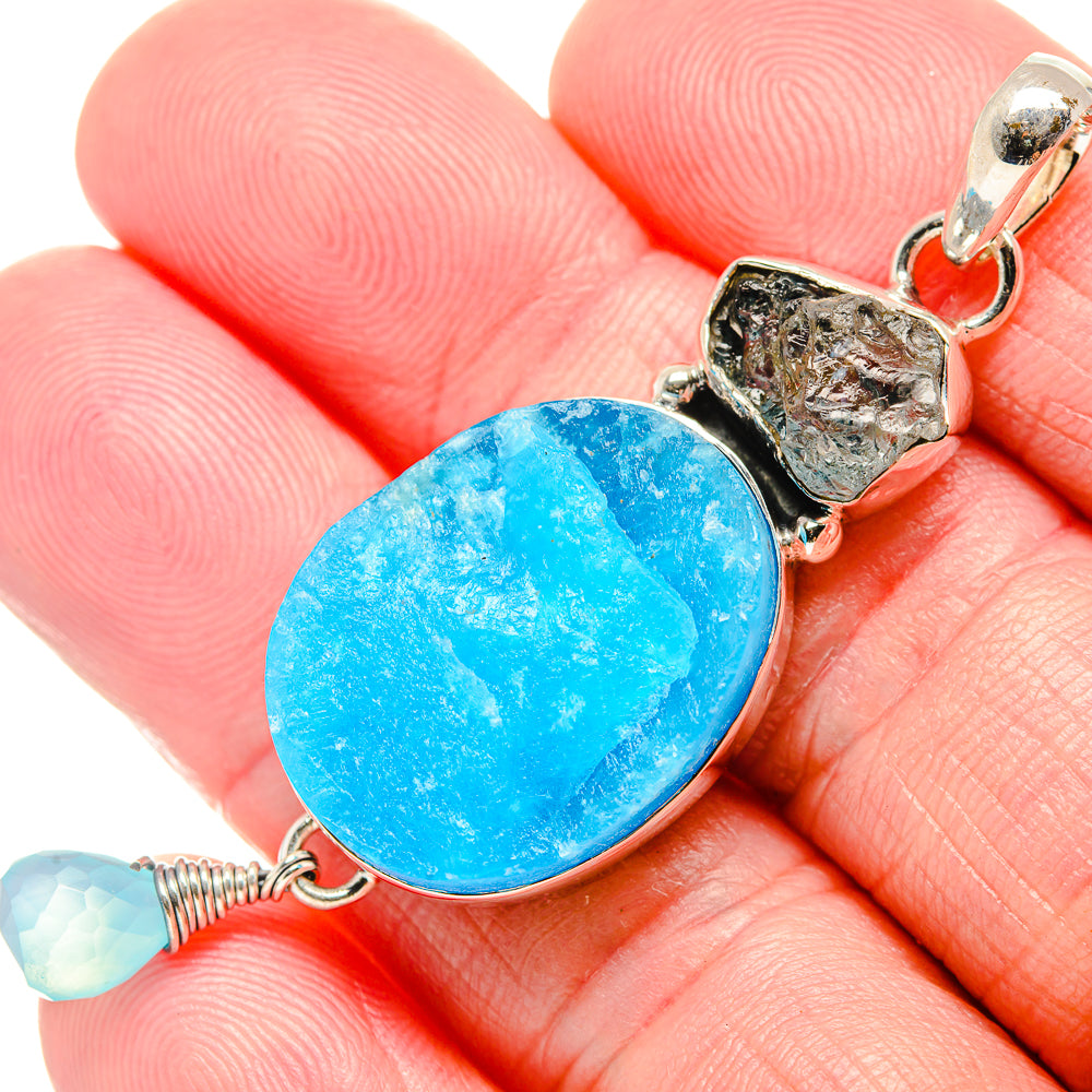 Smithsonite Pendants handcrafted by Anasilvercos - PD35448