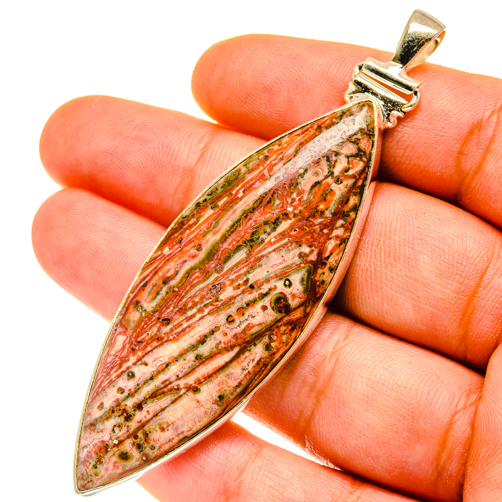 Picture Jasper Pendants handcrafted by Anasilvercos - PD3545