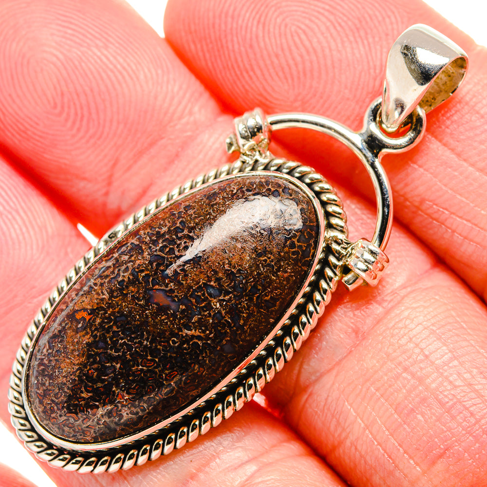 Dinosaur Bone Pendants handcrafted by Anasilvercos - PD35450