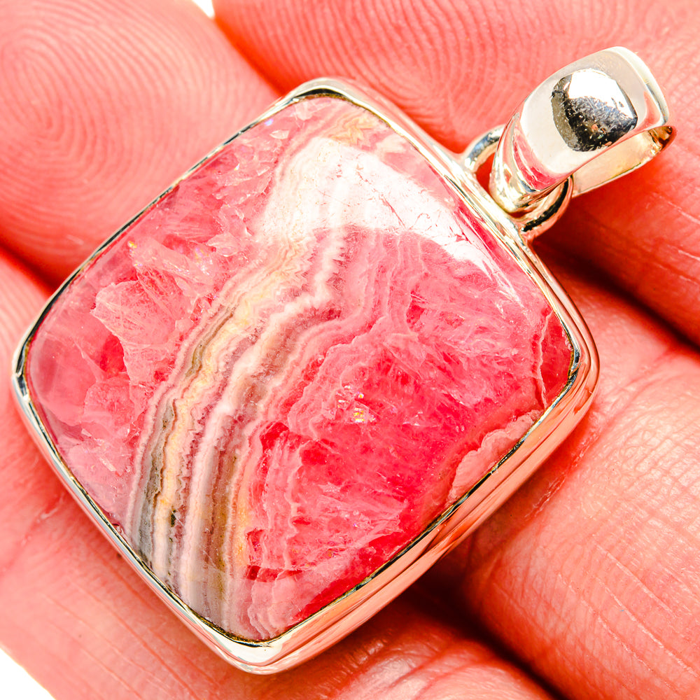 Rhodochrosite Pendants handcrafted by Anasilvercos - PD35522