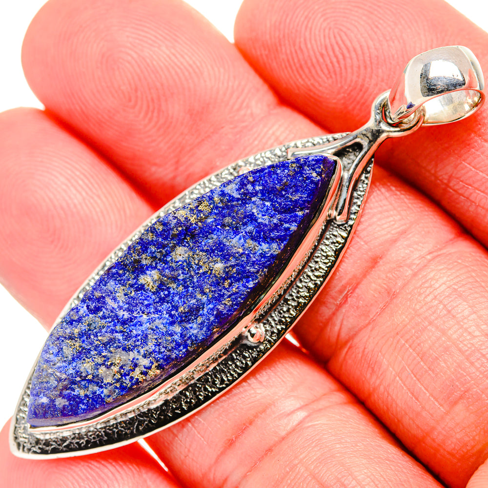 Lapis Lazuli Pendants handcrafted by Anasilvercos - PD35530