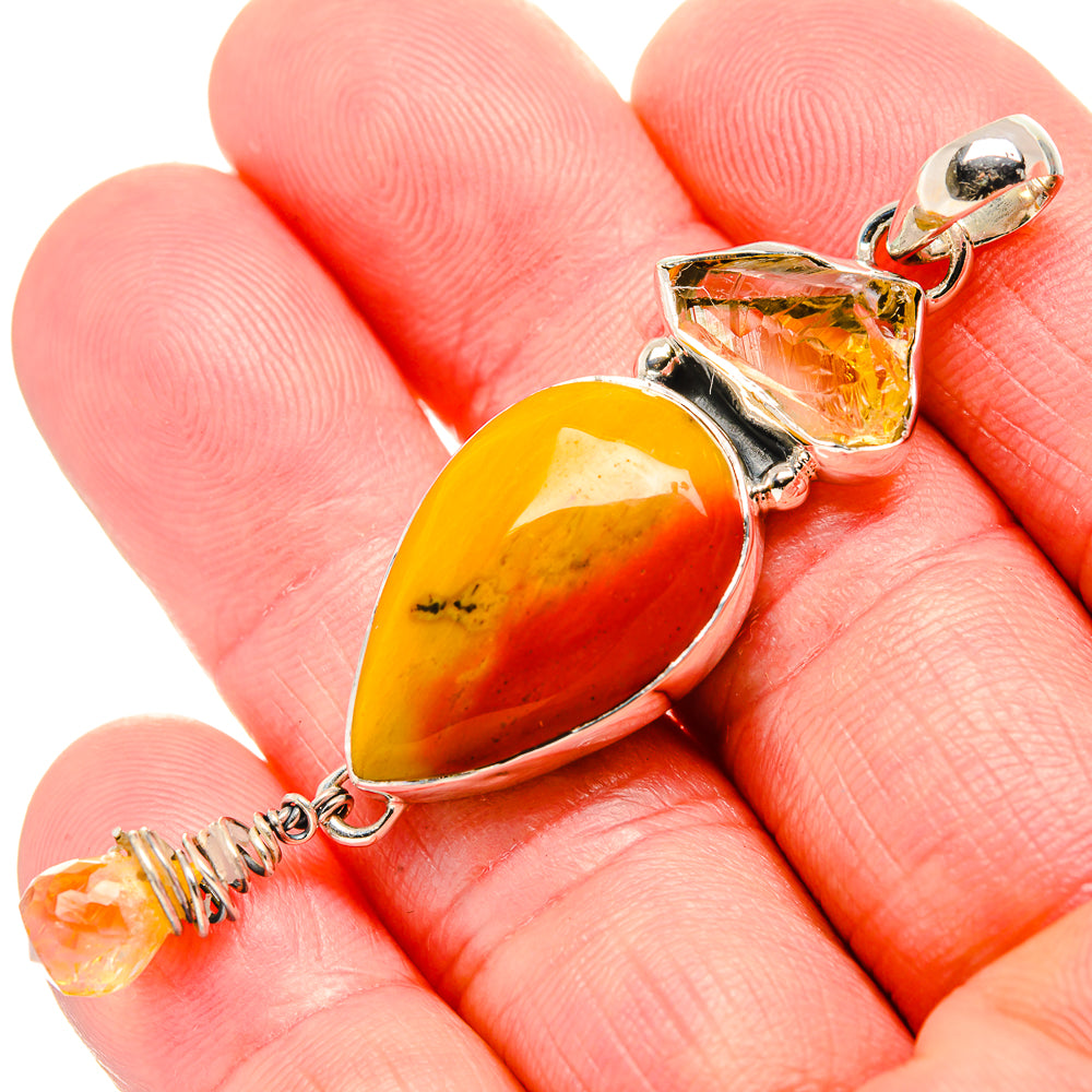 Mookaite Pendants handcrafted by Anasilvercos - PD35535