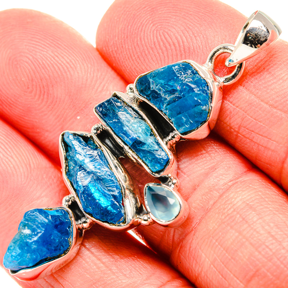 Apatite Pendants handcrafted by Anasilvercos - PD35575