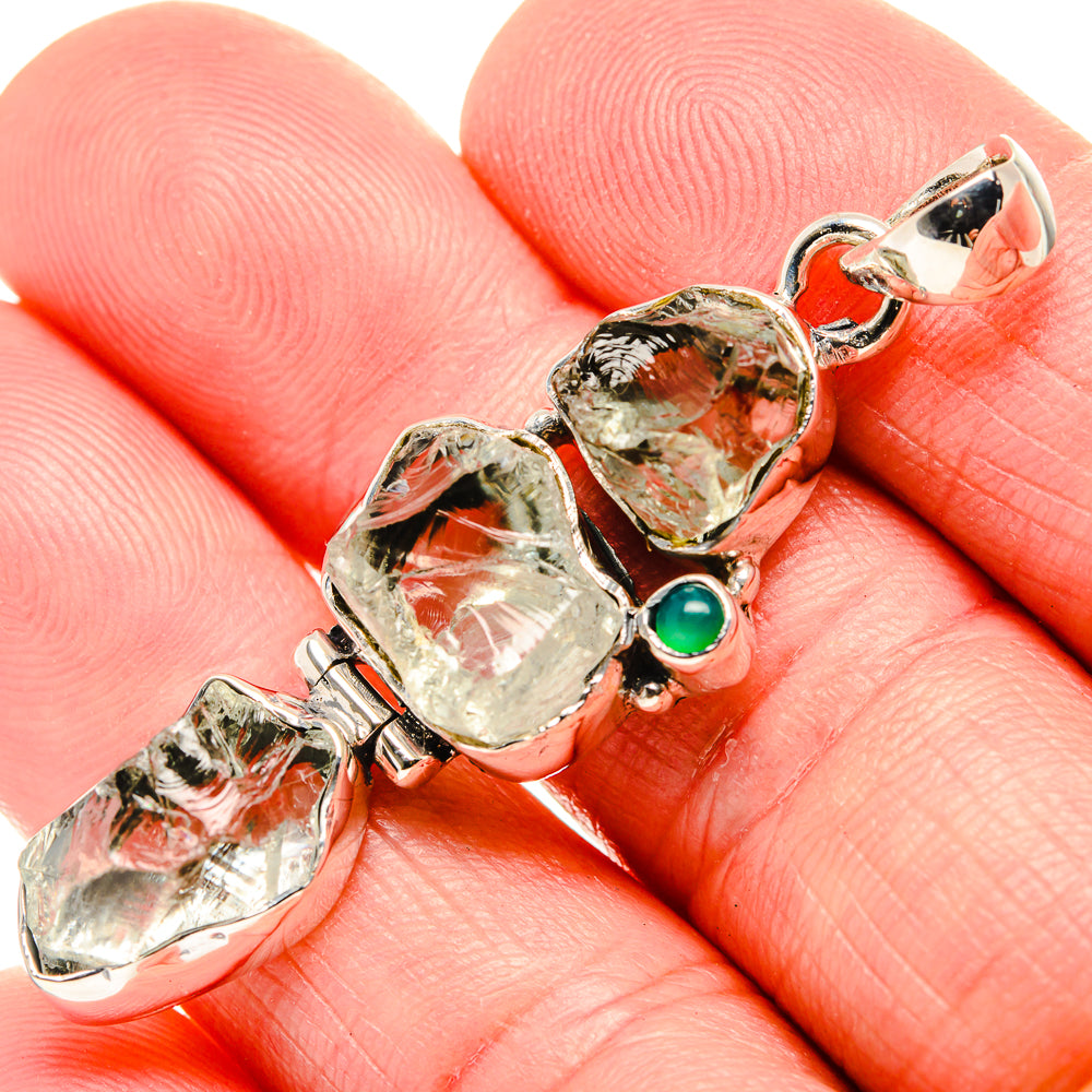 Aquamarine Pendants handcrafted by Anasilvercos - PD35590