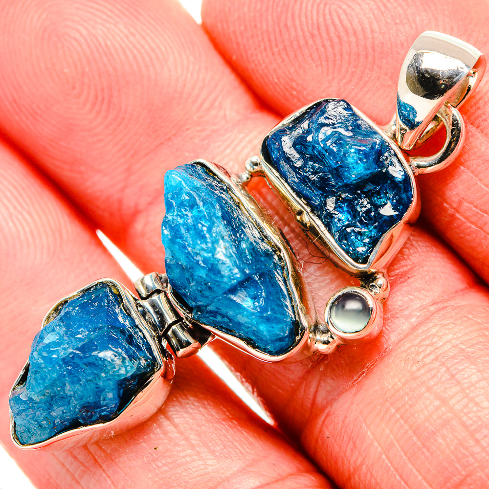 Apatite Pendants handcrafted by Anasilvercos - PD35597