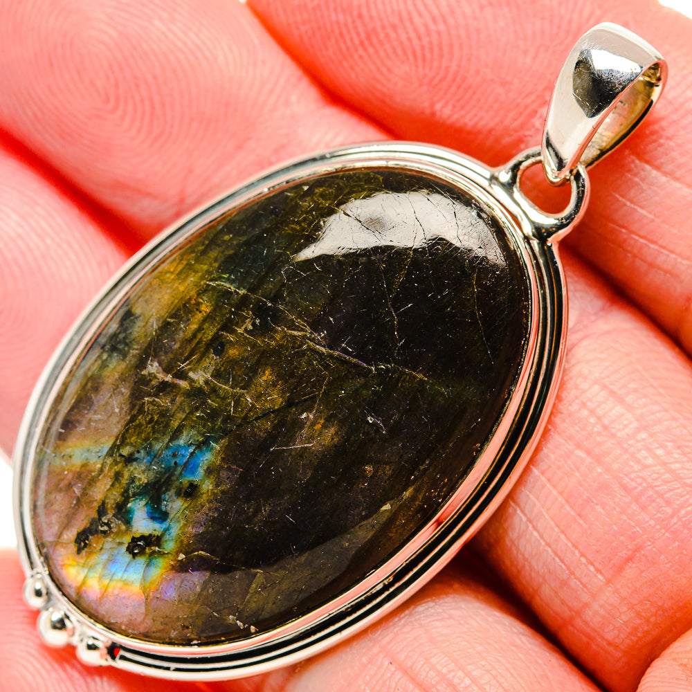 Labradorite Pendants handcrafted by Anasilvercos - PD35645