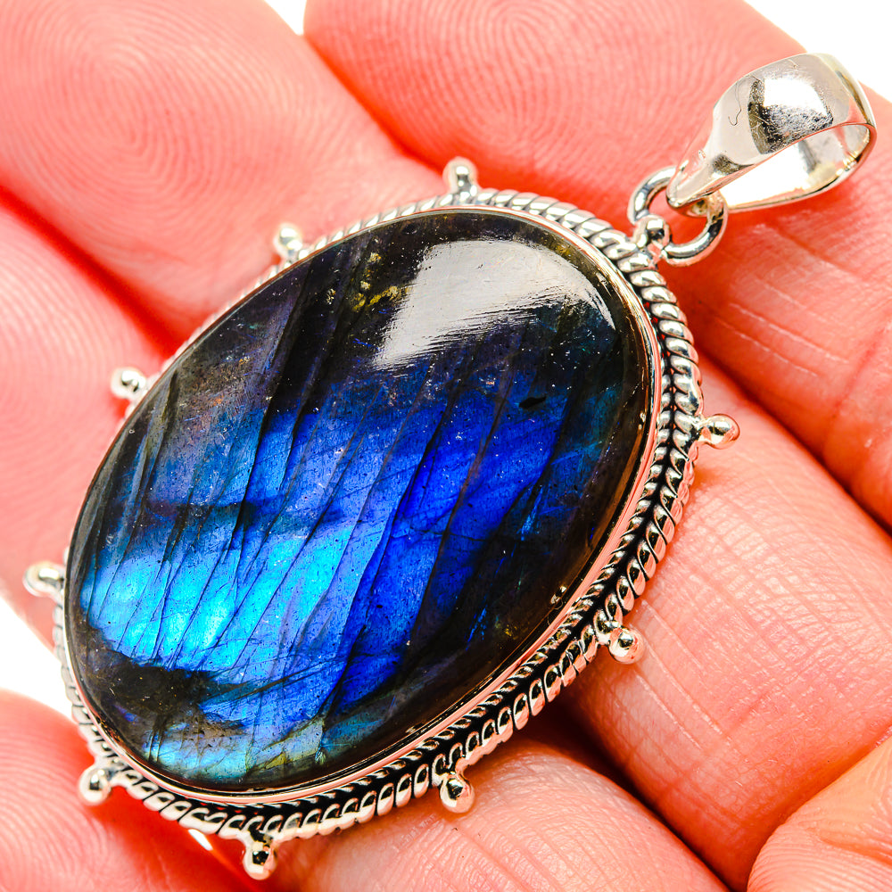 Labradorite Pendants handcrafted by Anasilvercos - PD35646