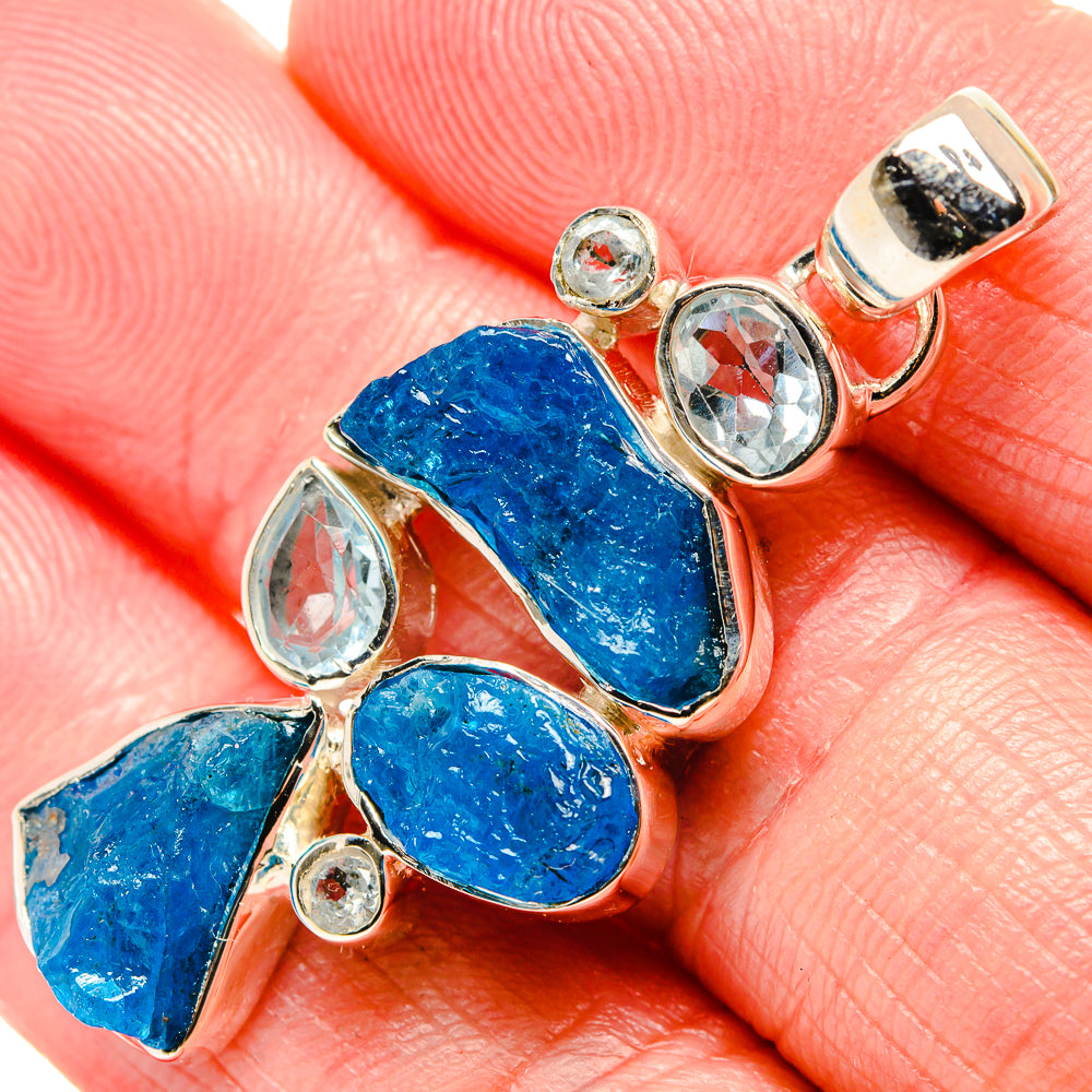 Apatite Pendants handcrafted by Anasilvercos - PD35687
