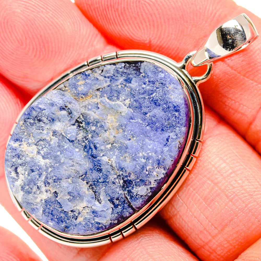 Sodalite Pendants handcrafted by Anasilvercos - PD35711