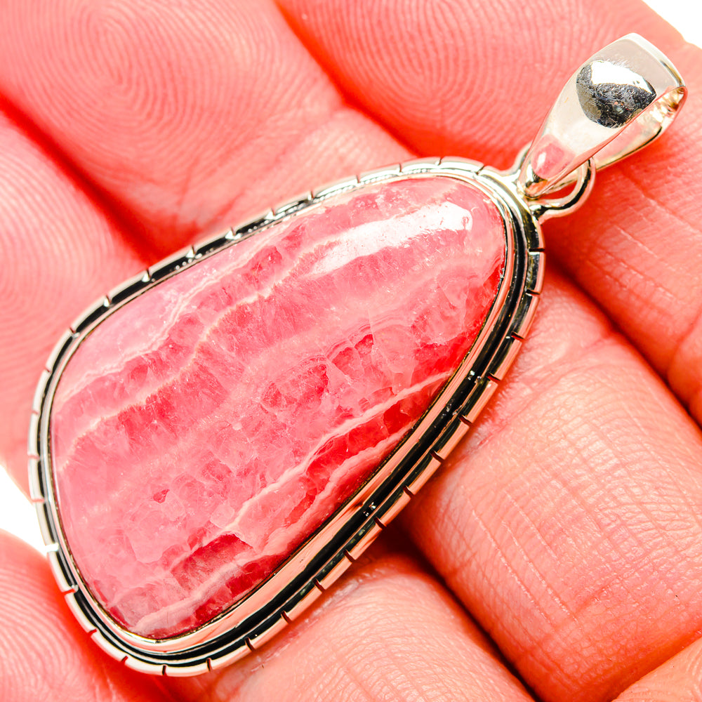Rhodochrosite Pendants handcrafted by Anasilvercos - PD35722