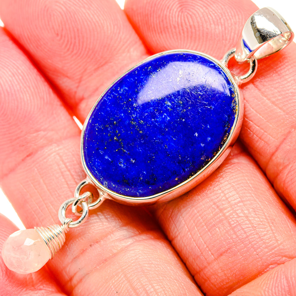 Lapis Lazuli Pendants handcrafted by Anasilvercos - PD35725