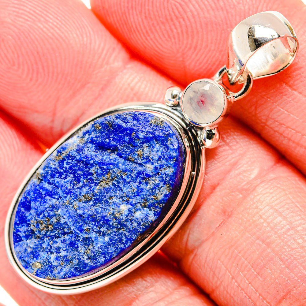 Lapis Lazuli Pendants handcrafted by Anasilvercos - PD35727