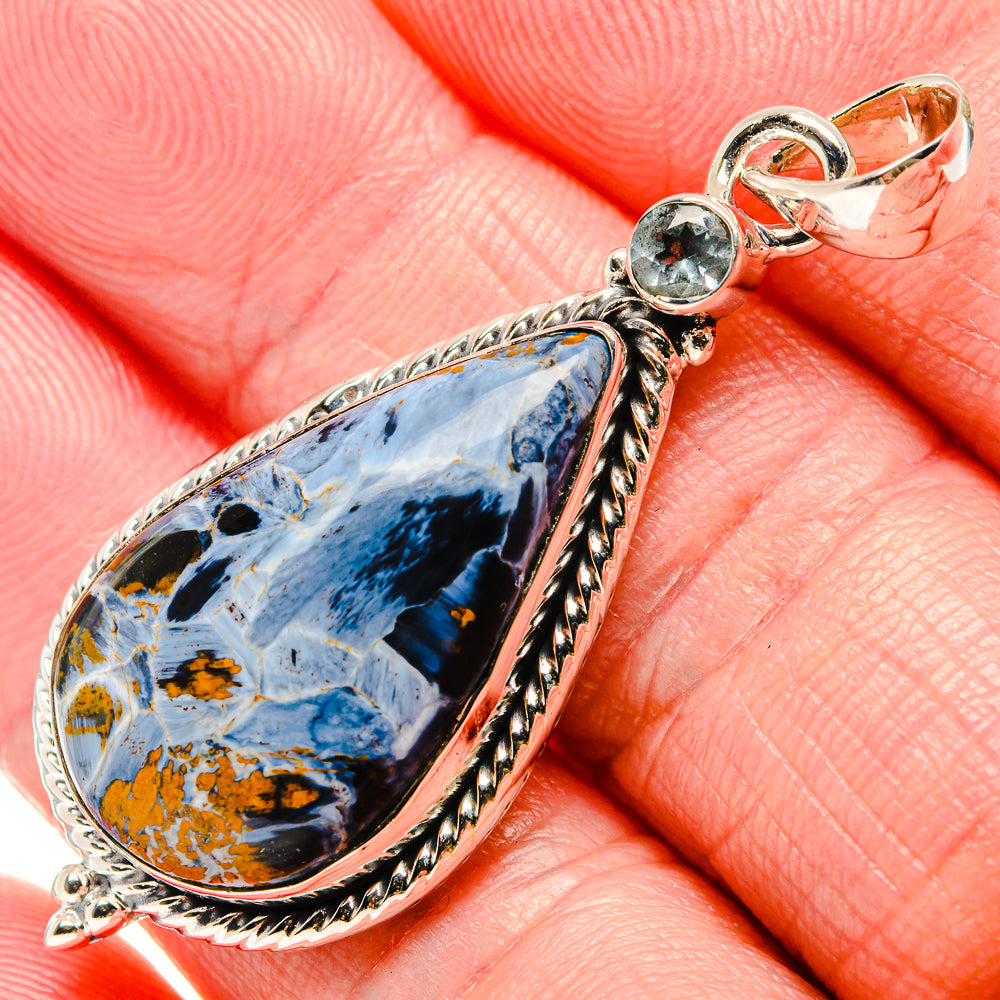 Pietersite Pendants handcrafted by Anasilvercos - PD35729