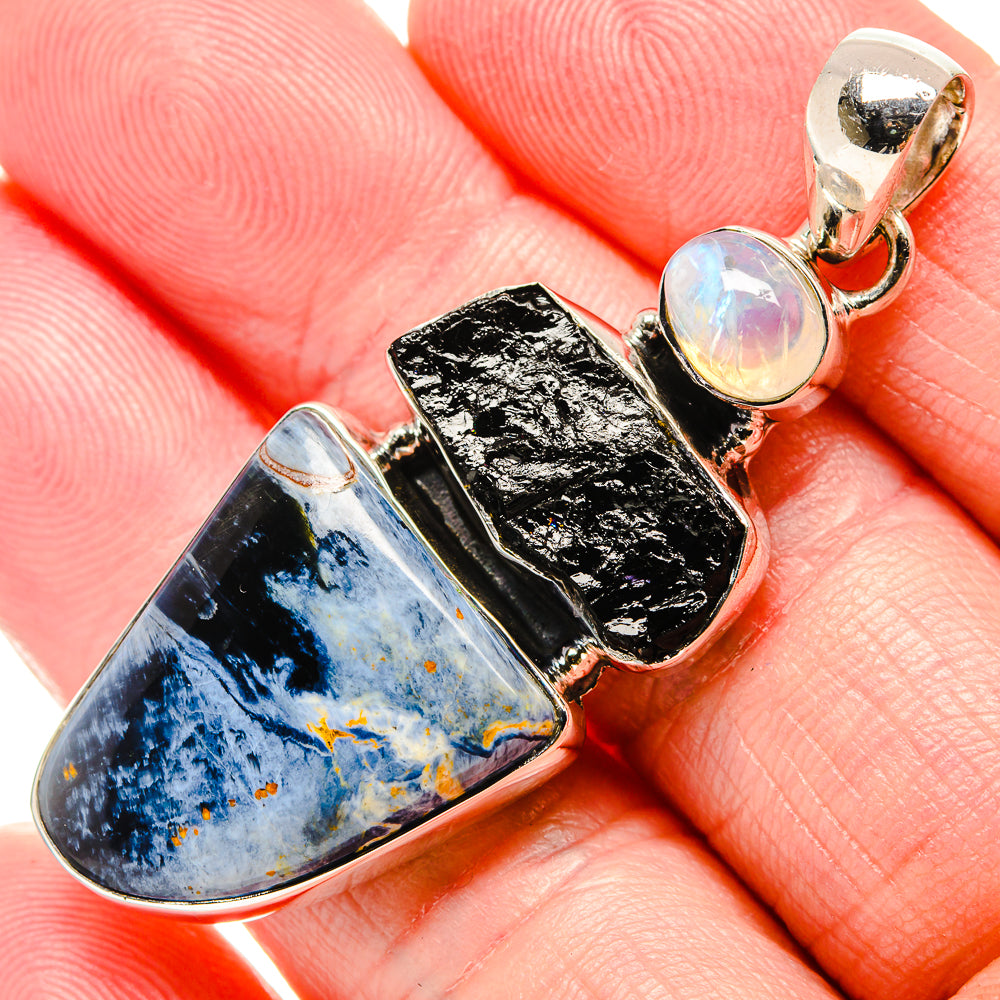 Pietersite Pendants handcrafted by Anasilvercos - PD35737