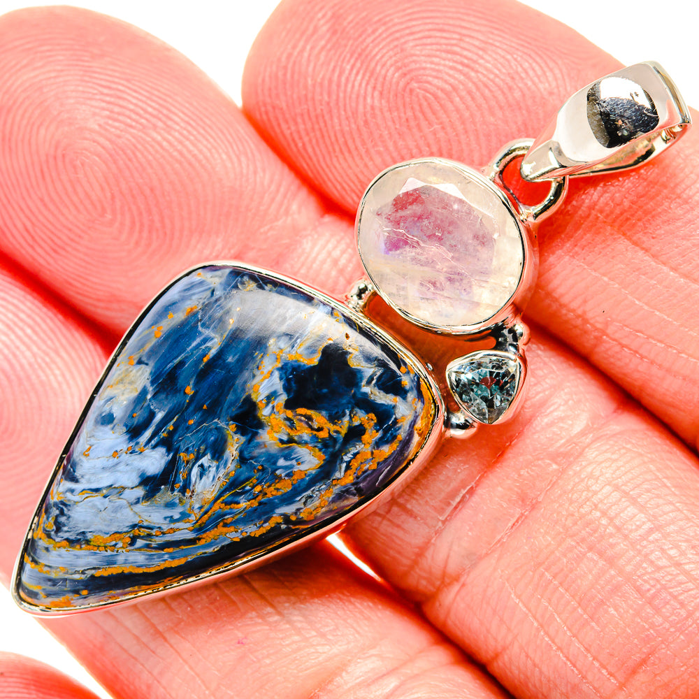 Pietersite Pendants handcrafted by Anasilvercos - PD35738