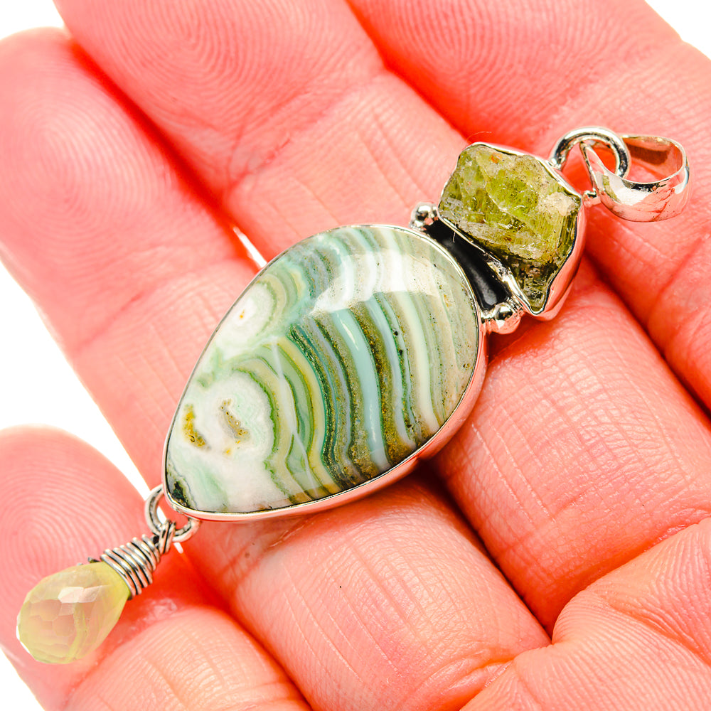 Ocean Jasper Pendants handcrafted by Anasilvercos - PD35741