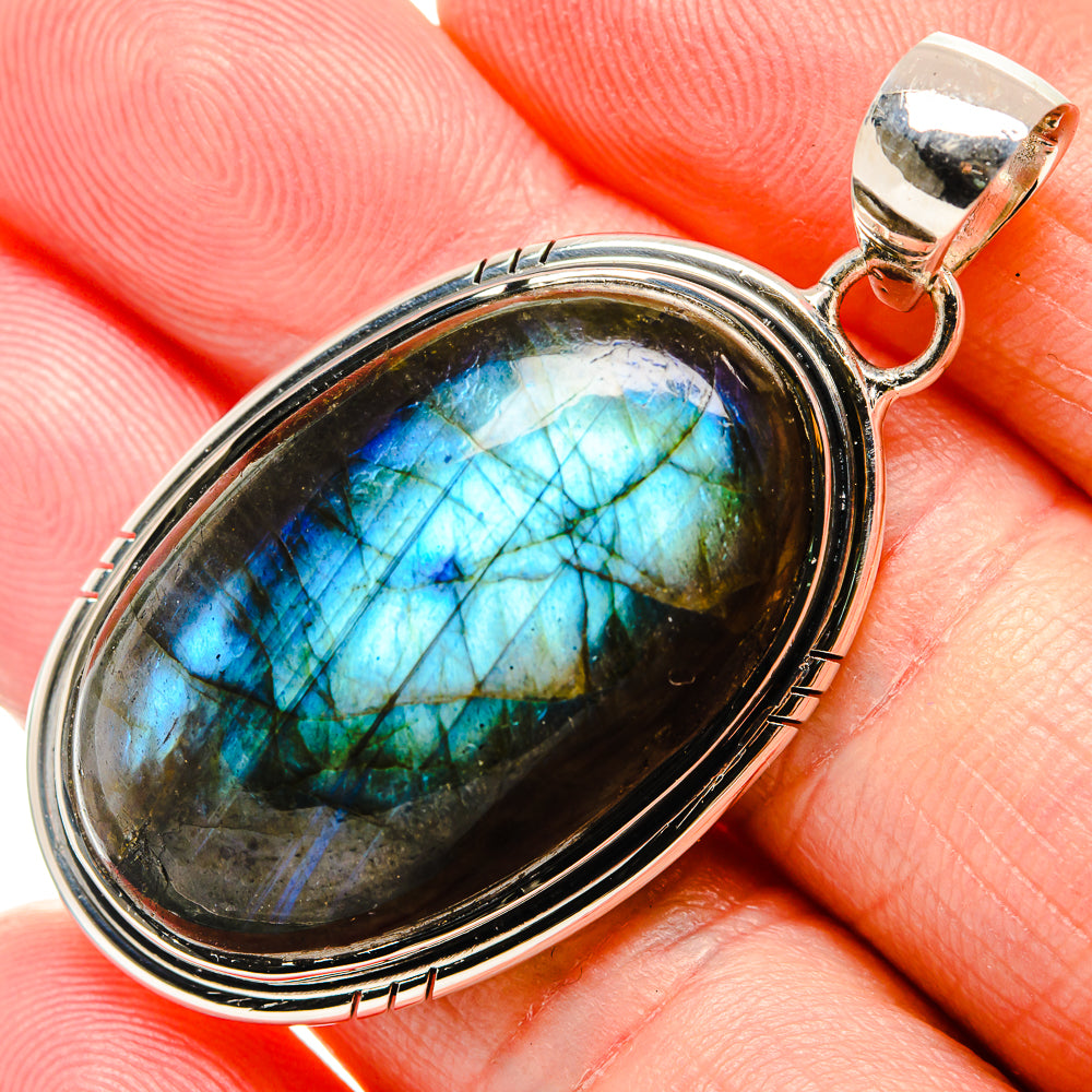 Labradorite Pendants handcrafted by Anasilvercos - PD35753