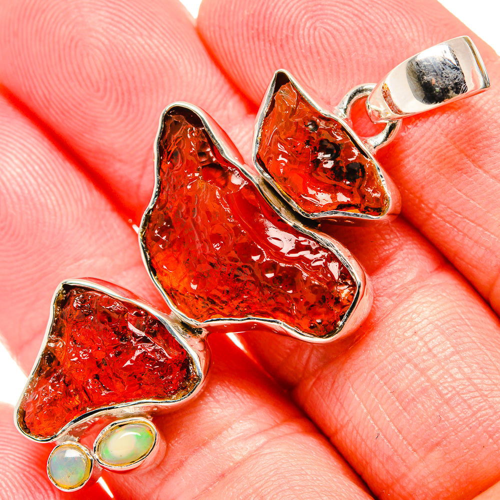 Garnet Pendants handcrafted by Anasilvercos - PD35773