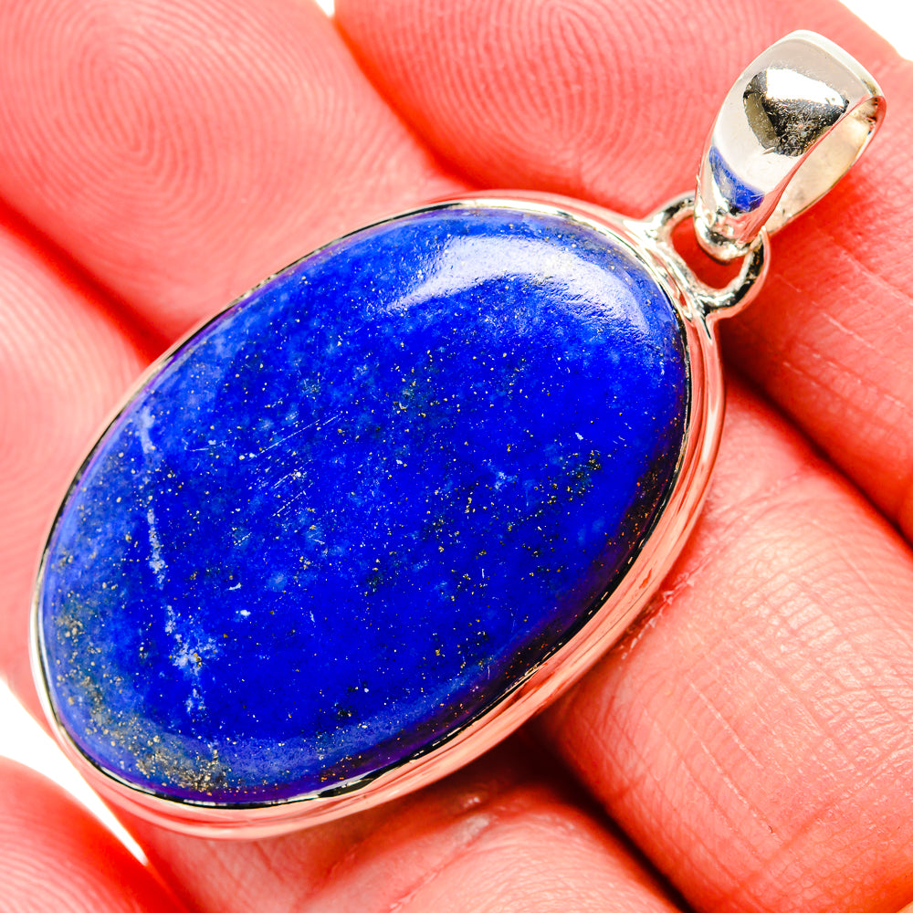 Lapis Lazuli Pendants handcrafted by Anasilvercos - PD35812